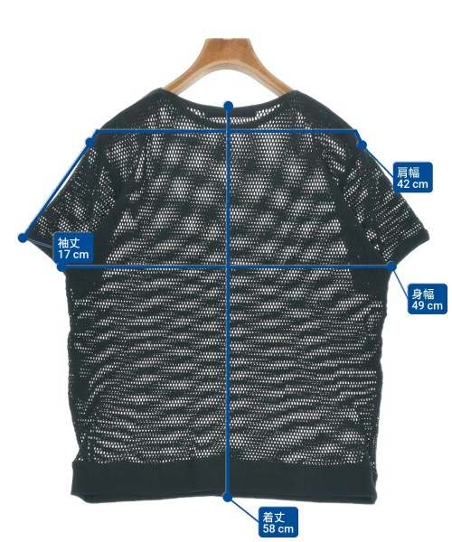 HAVERSACK（ハバーサック）Tシャツ・カットソー 黒 サイズ:1(S位) レディース/2200633292089