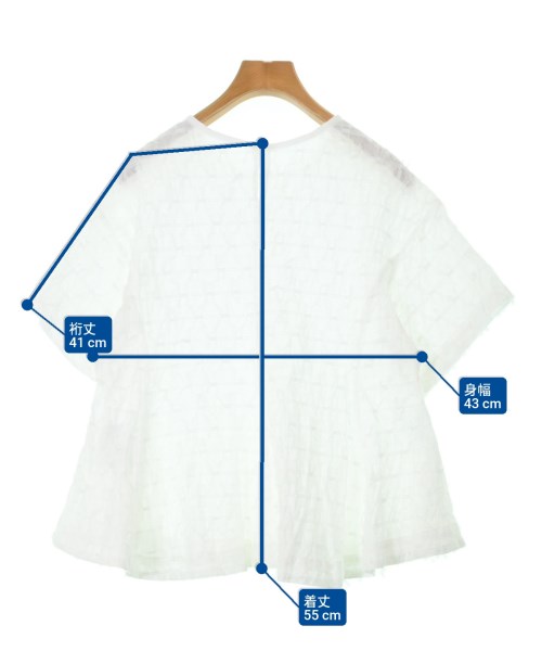 gypsohila（ジプソフィア）ブラウス 白 サイズ:F レディース/2200640055158