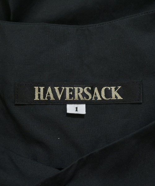 HAVERSACK（ハバーサック）カジュアルシャツ 黒 サイズ:1(S位) レディース/2200642436139