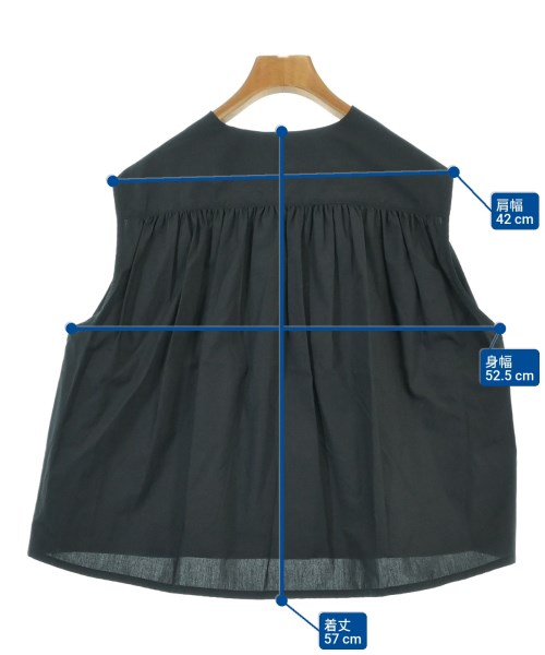 HAVERSACK（ハバーサック）カジュアルシャツ 黒 サイズ:1(S位) レディース/2200642436139