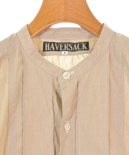 HAVERSACK（ハバーサック）カジュアルシャツ ベージュ サイズ:L レディース/2200670484027