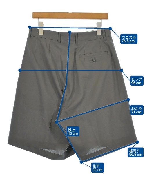 HAVERSACK（ハバーサック）ショートパンツ グレー サイズ:2(M位) レディース/2200726998034