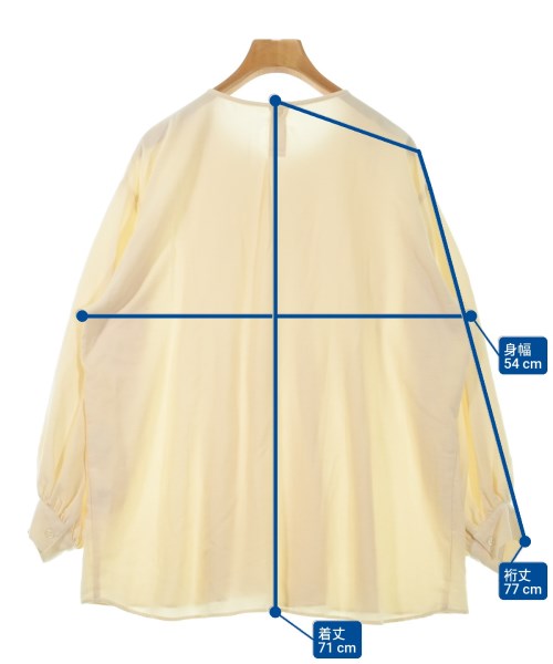 URBAN RESEARCH DOORS（アーバンリサーチドアーズ）ブラウス 黄 サイズ:ONE レディース/2200617969044