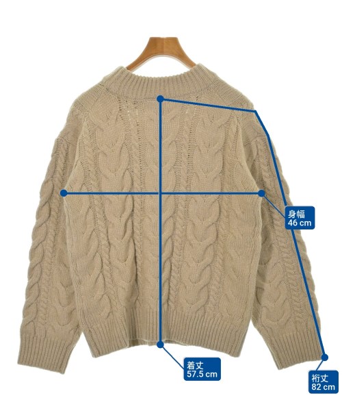 URBAN RESEARCH DOORS（アーバンリサーチドアーズ）ニット・セーター ベージュ サイズ:M レディース/2200631842224