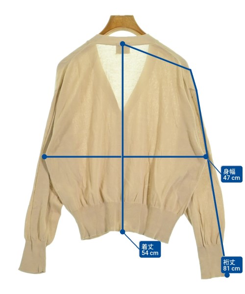 URBAN RESEARCH DOORS（アーバンリサーチドアーズ）カーディガン ベージュ サイズ:M レディース/2200622853062