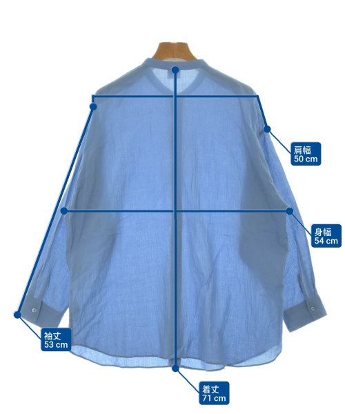 URBAN RESEARCH DOORS（アーバンリサーチドアーズ）カジュアルシャツ 青 サイズ:M レディース/2200631708018