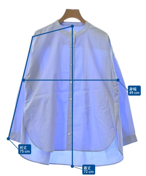 URBAN RESEARCH DOORS（アーバンリサーチドアーズ）カジュアルシャツ 青 サイズ:F レディース/2200633794088