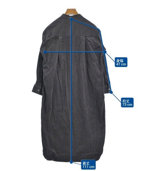 URBAN RESEARCH DOORS（アーバンリサーチドアーズ）シャツワンピース グレー サイズ:S レディース/2200635293015