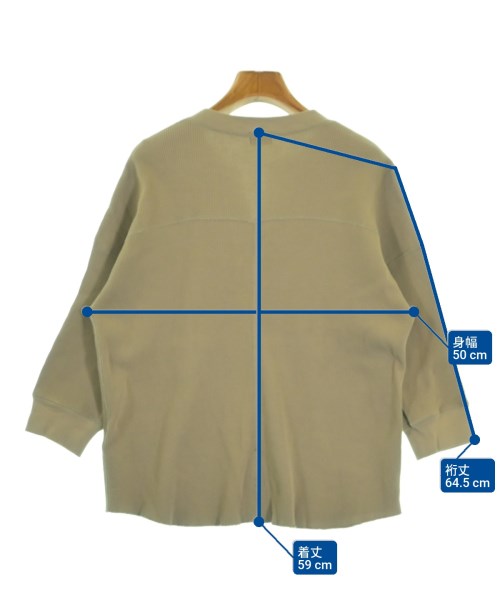 URBAN RESEARCH DOORS（アーバンリサーチドアーズ）Tシャツ・カットソー ベージュ サイズ:ONE レディース/2200634021046