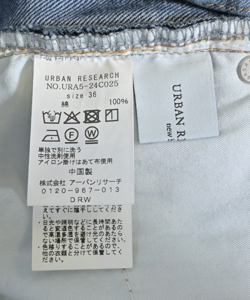 URBAN RESEARCH DOORS（アーバンリサーチドアーズ）デニムパンツ 青 サイズ:36(S位) レディース/2200637975032