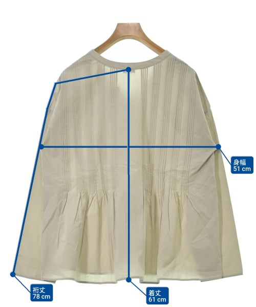 URBAN RESEARCH DOORS（アーバンリサーチドアーズ）ブラウス グレー サイズ:ONE レディース/2200628176028