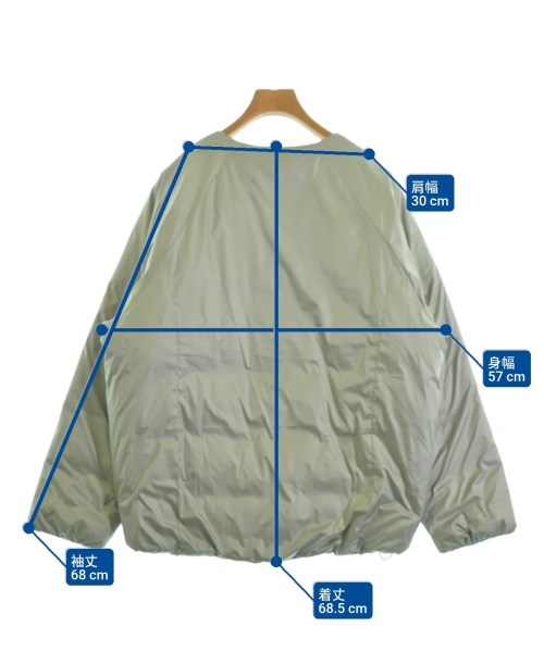 URBAN RESEARCH DOORS（アーバンリサーチドアーズ）ダウンジャケット/ダウンベスト カーキ サイズ:1(S位) レディース/2200631905011