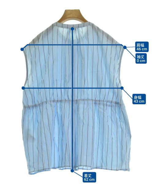 URBAN RESEARCH DOORS（アーバンリサーチドアーズ）ブラウス 青 サイズ:M レディース/2200623992043