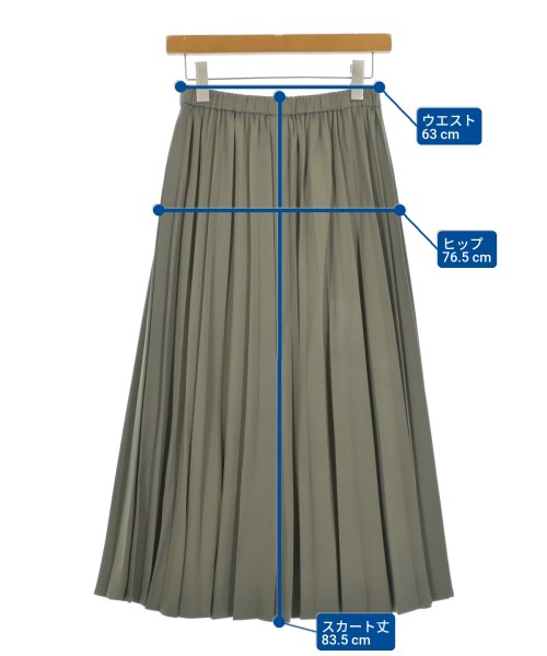 URBAN RESEARCH DOORS（アーバンリサーチドアーズ）ロング・マキシ丈スカート カーキ サイズ:ONE レディース/2200624048022