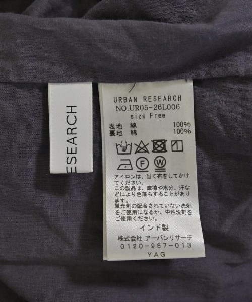 URBAN RESEARCH DOORS（アーバンリサーチドアーズ）ワンピース 紫 サイズ:F レディース/2200626013011