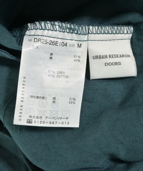 URBAN RESEARCH DOORS（アーバンリサーチドアーズ）ワンピース 緑 サイズ:M レディース/2200623367148