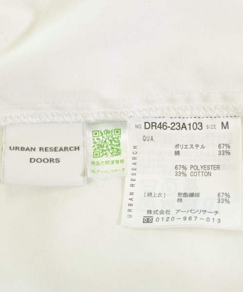 URBAN RESEARCH DOORS（アーバンリサーチドアーズ）カジュアルシャツ 白 サイズ:M レディース/2200628728029