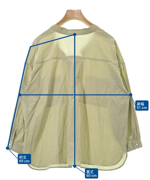 URBAN RESEARCH DOORS（アーバンリサーチドアーズ）カジュアルシャツ カーキ サイズ:ONE レディース/2200636254015