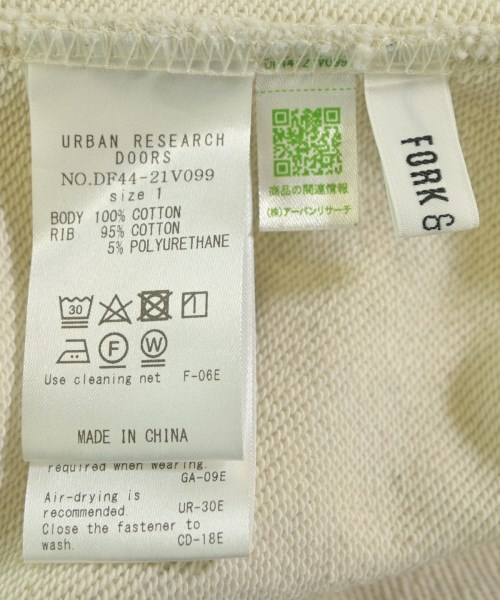 URBAN RESEARCH DOORS（アーバンリサーチドアーズ）スウェット グレー サイズ:1(S位) レディース/2200629422124