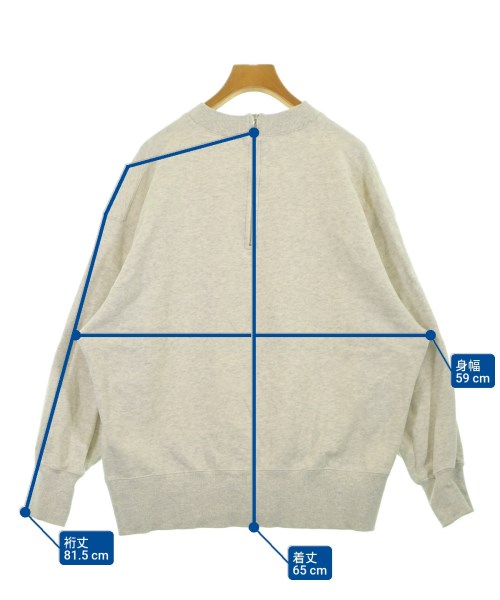 URBAN RESEARCH DOORS（アーバンリサーチドアーズ）スウェット グレー サイズ:1(S位) レディース/2200629422124