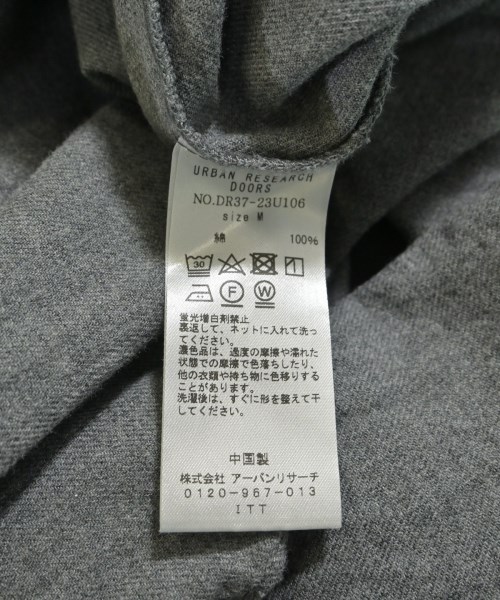 URBAN RESEARCH DOORS（アーバンリサーチドアーズ）カジュアルシャツ グレー サイズ:M レディース/2200640918095