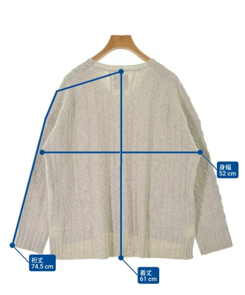 URBAN RESEARCH DOORS（アーバンリサーチドアーズ）ニット・セーター グレー サイズ:ONE レディース/2200633382049