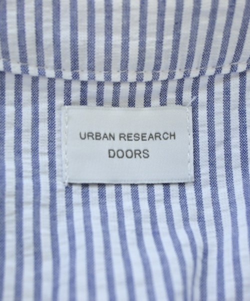 URBAN RESEARCH DOORS（アーバンリサーチドアーズ）シャツワンピース 青 サイズ:M レディース/2200640840082