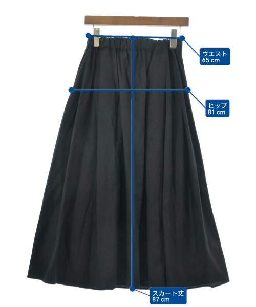 URBAN RESEARCH DOORS（アーバンリサーチドアーズ）ロング・マキシ丈スカート 黒 サイズ:M レディース/2200635108074