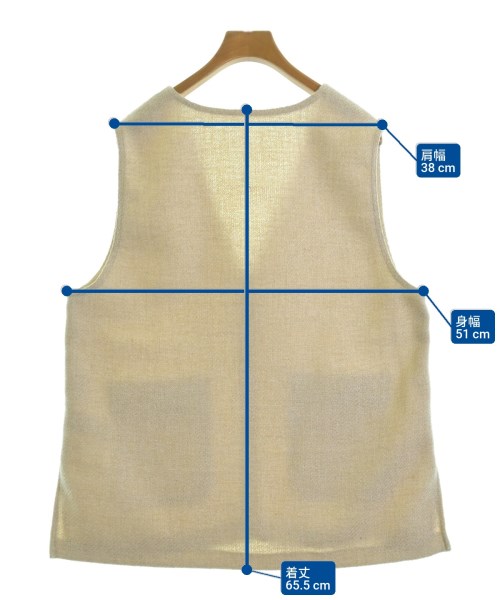 URBAN RESEARCH DOORS（アーバンリサーチドアーズ）ベスト ベージュ サイズ:M レディース/2200629763050