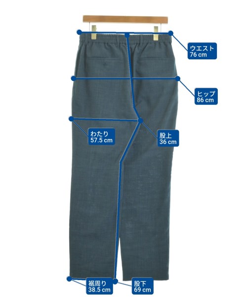 URBAN RESEARCH DOORS（アーバンリサーチドアーズ）スラックス 緑 サイズ:L レディース/2200617153139