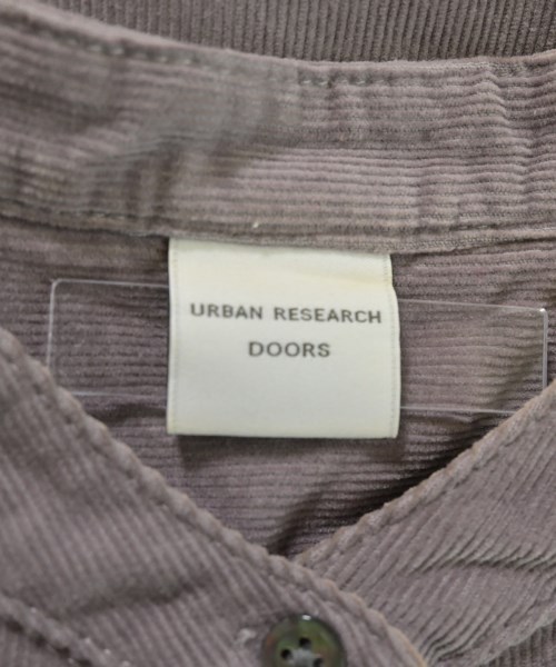 URBAN RESEARCH DOORS（アーバンリサーチドアーズ）シャツワンピース 紫 サイズ:1(S位) レディース/2200614152067