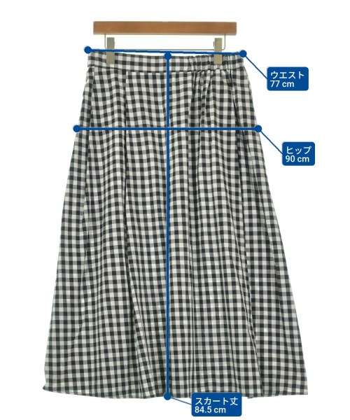 URBAN RESEARCH DOORS（アーバンリサーチドアーズ）ロング・マキシ丈スカート 黒 サイズ:M レディース/2200612507166