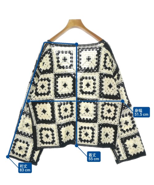 URBAN RESEARCH DOORS（アーバンリサーチドアーズ）カーディガン 黒 サイズ:M レディース/2200613799195