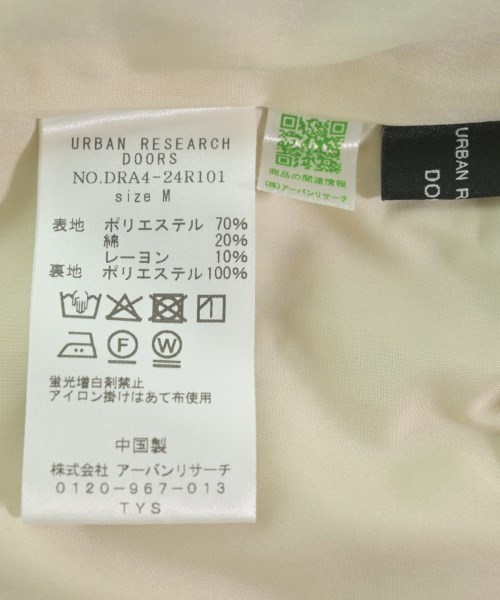 URBAN RESEARCH DOORS（アーバンリサーチドアーズ）その他 白 サイズ:M レディース/2200615944050