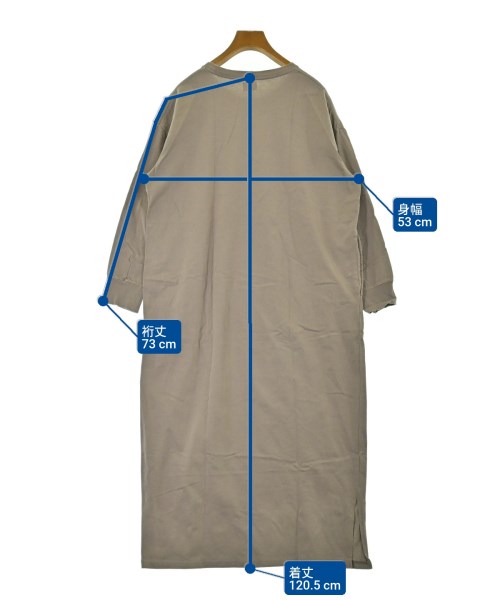 URBAN RESEARCH DOORS（アーバンリサーチドアーズ）ワンピース グレー サイズ:ONE レディース/2200615944142