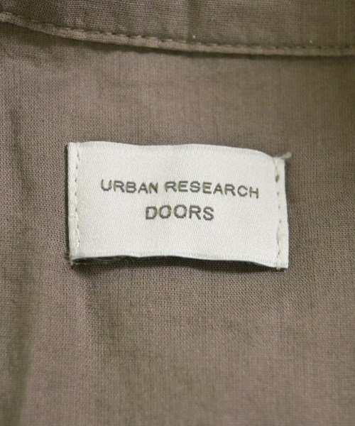 URBAN RESEARCH DOORS（アーバンリサーチドアーズ）シャツワンピース 茶 サイズ:M レディース/2200615944159
