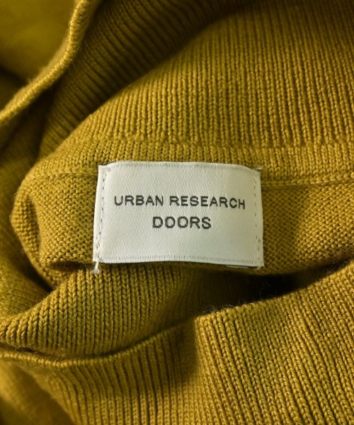 URBAN RESEARCH DOORS（アーバンリサーチドアーズ）ニット・セーター 黄 サイズ:ONE レディース/2200615944210