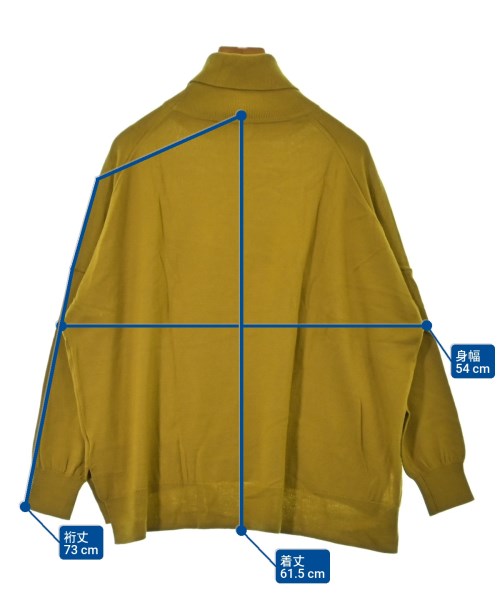 URBAN RESEARCH DOORS（アーバンリサーチドアーズ）ニット・セーター 黄 サイズ:ONE レディース/2200615944210