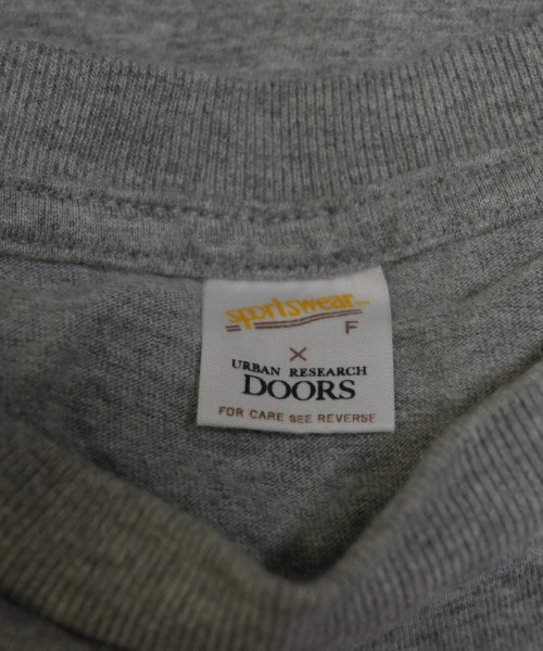URBAN RESEARCH DOORS（アーバンリサーチドアーズ）Tシャツ・カットソー グレー サイズ:F レディース/2200629423084