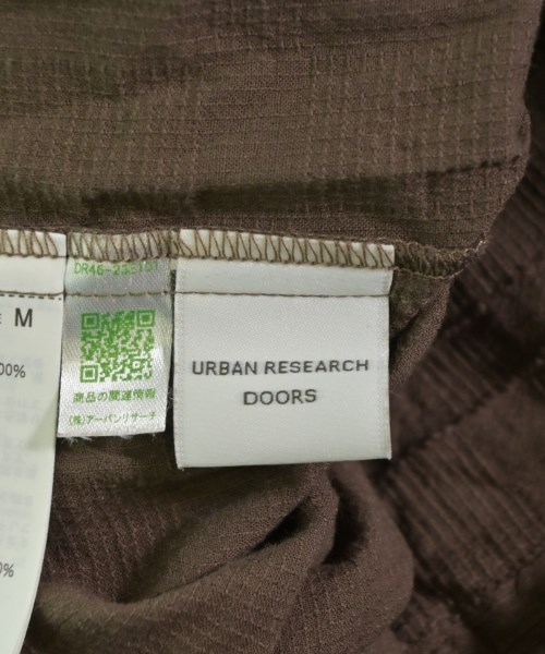 URBAN RESEARCH DOORS（アーバンリサーチドアーズ）ブラウス 茶 サイズ:M レディース/2200616599105