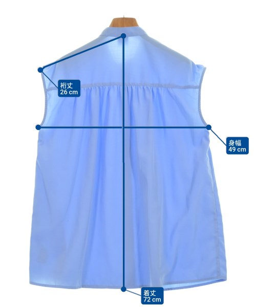 URBAN RESEARCH DOORS（アーバンリサーチドアーズ）ブラウス 青 サイズ:M レディース/2200615500171