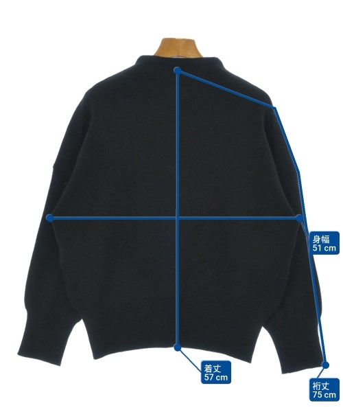 URBAN RESEARCH DOORS（アーバンリサーチドアーズ）ニット・セーター 黒 サイズ:M レディース/2200621100051