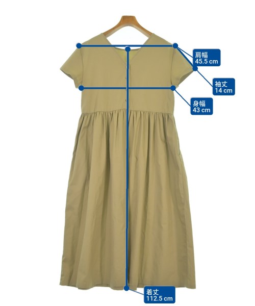 URBAN RESEARCH DOORS（アーバンリサーチドアーズ）ワンピース ベージュ サイズ:ONE レディース/2200627964060