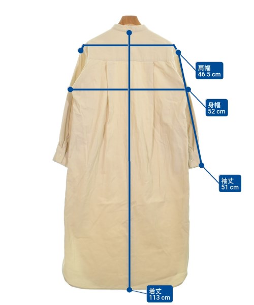 URBAN RESEARCH DOORS（アーバンリサーチドアーズ）シャツワンピース ベージュ サイズ:S レディース/2200632762019