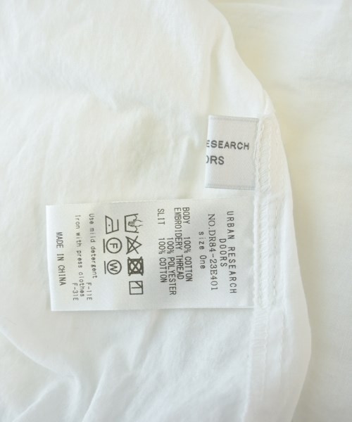 URBAN RESEARCH DOORS（アーバンリサーチドアーズ）ブラウス 白 サイズ:ONE レディース/2200629440050