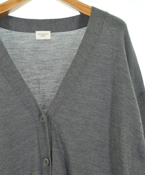 URBAN RESEARCH DOORS（アーバンリサーチドアーズ）カーディガン グレー サイズ:M レディース/2200620352017
