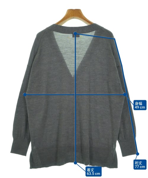 URBAN RESEARCH DOORS（アーバンリサーチドアーズ）カーディガン グレー サイズ:M レディース/2200620352017