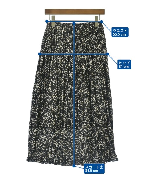 URBAN RESEARCH DOORS（アーバンリサーチドアーズ）ロング・マキシ丈スカート 黒 サイズ:ONE レディース/2200629414075