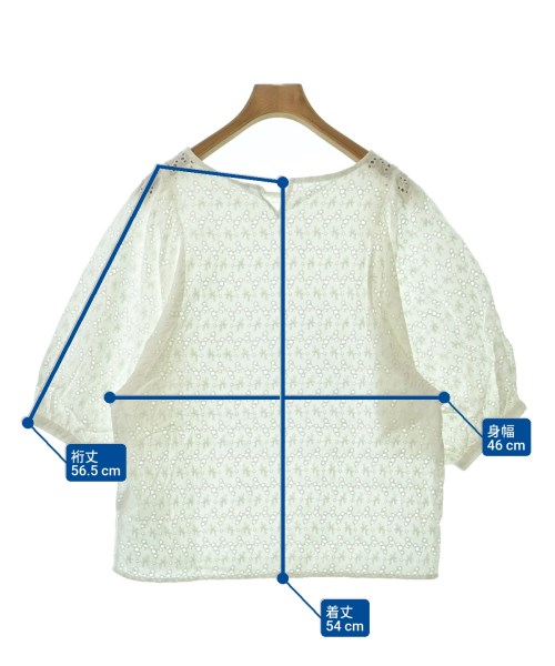 URBAN RESEARCH DOORS（アーバンリサーチドアーズ）ブラウス 白 サイズ:ONE レディース/2200633315016