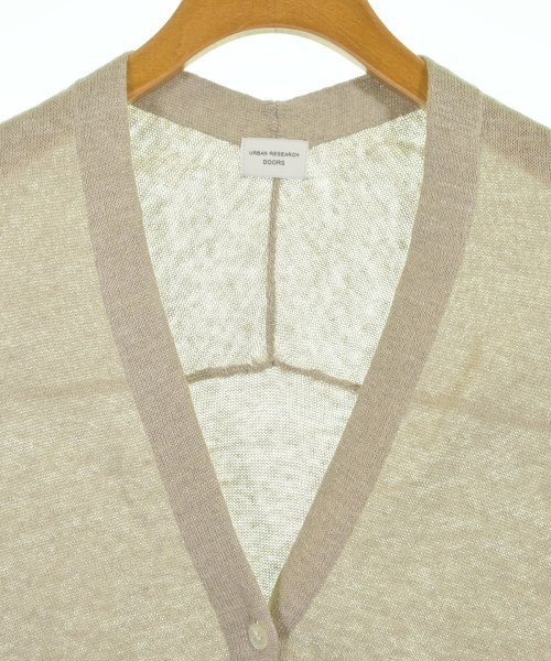 URBAN RESEARCH DOORS（アーバンリサーチドアーズ）カーディガン ベージュ サイズ:M レディース/2200619201081